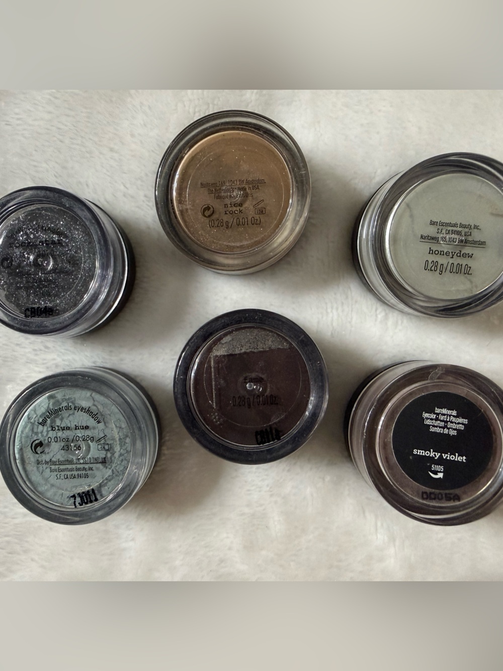 Bareminerals Eyeshadows mini size set 1